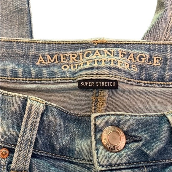 American Eagle Jeans Skinny Super Stretch 8 Short - Picture 4 of 8